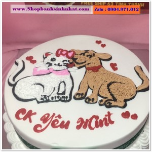 Bánh Sinh Nhật Con Chó - YG46